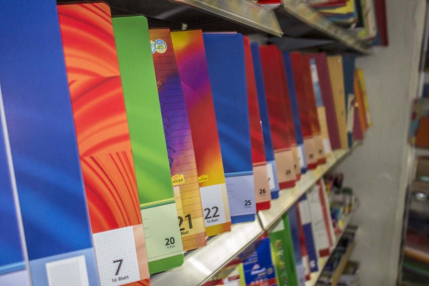 Bürobedarf Forschung für weniger Plastik